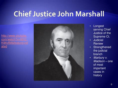 justice john marshall autobiography examples