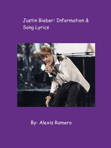 justin bieber information page