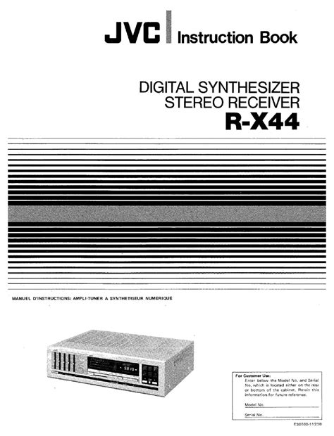 Jvc Receiver Manual
