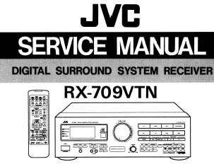 Full Download Jvc Home Theater System Rx709V Manual File Type Pdf 
