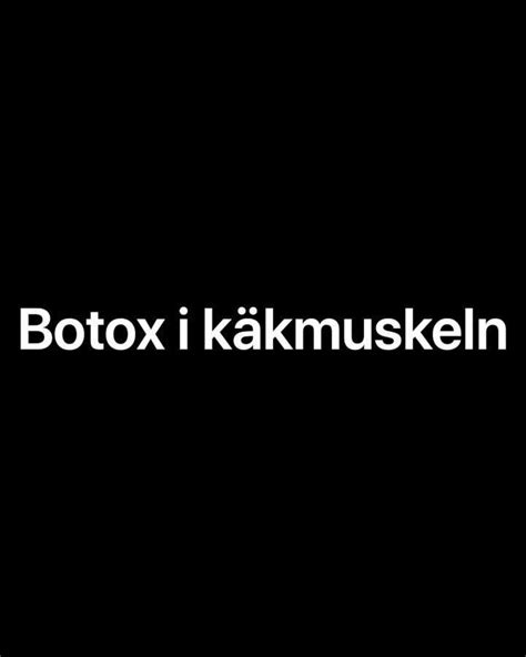 käkmuskler botox