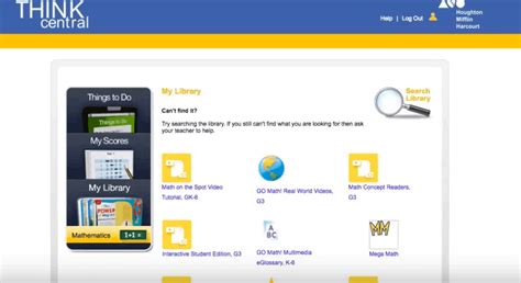 K 6 Think Central Login