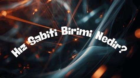 ışık şiddeti Birimi