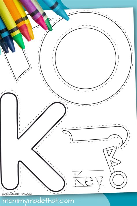 K Is For Key Craft Free Printable Letter Letter K Is For - Letter K Is For