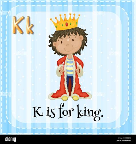 K Is For King Phonics Letter K Learn Letter K Is For - Letter K Is For