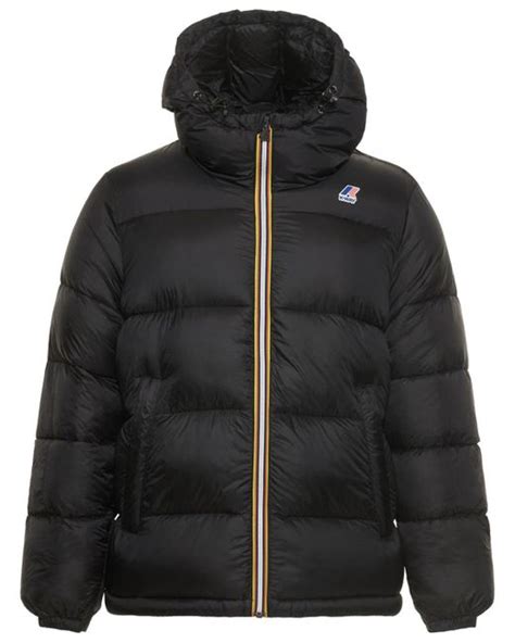 k way black puffer jacket znmg luxembourg