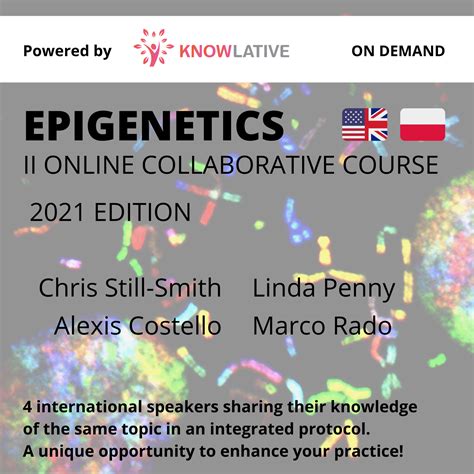 k-conversations Epigenetics 2 nd Collaborative Course 2024