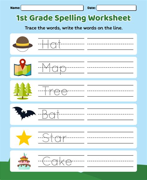 K12reader 1st Grade Spelling