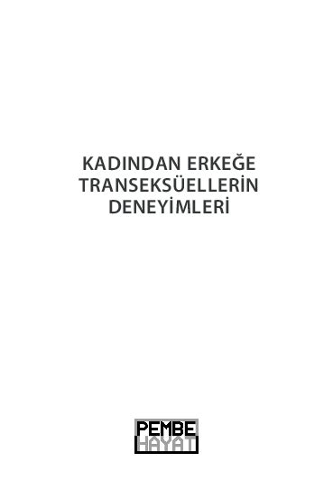 kadindan erkege