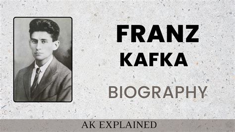 kafkas biography