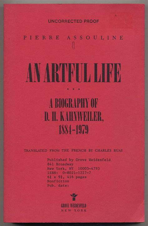 kahnweiler biography examples