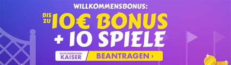 kaiser slots bonus code ohne einzahlung nbby