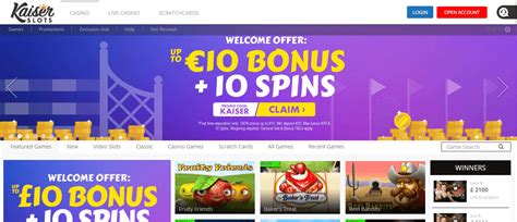 kaiser slots no deposit bonus code Mobiles Slots Casino Deutsch