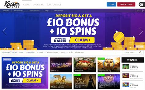 kaiser slots no deposit bonus code bsrb belgium