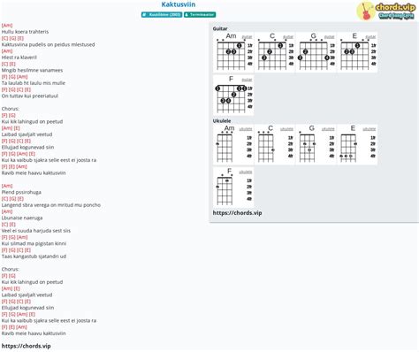 KAKTUS CHORD 🏦 Kunci Gitar Suara Kayu - Kaktus Chord Mudah ©Chord