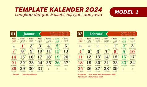 kalender 2024 jawa
