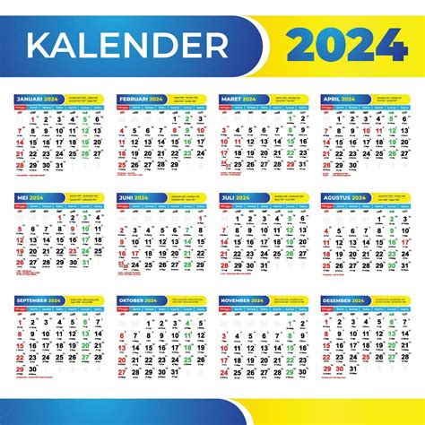kalender 2024 lengkap