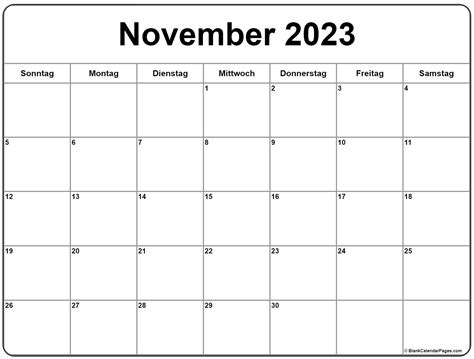 kalender november 2023