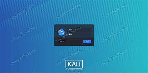 Kali Linux Default Password