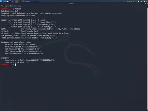 Kali Linux How To Crack Passwords Using Hashcat The Visual Guide
