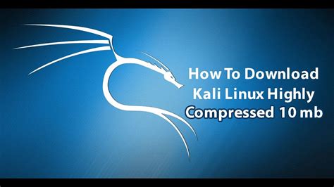 kali linux iso highly compressed gamecube