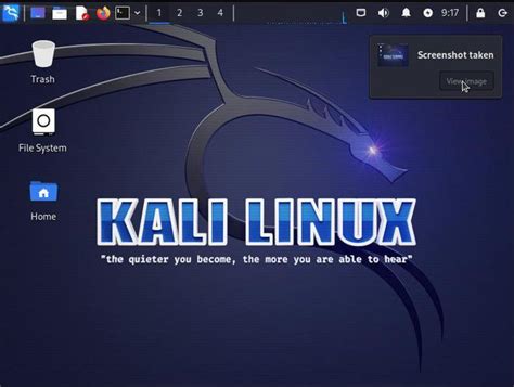 Kali Screenshot