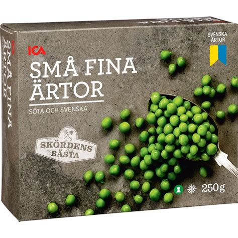 kalorier frysta ärtor