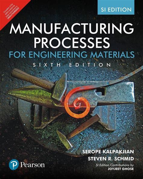 Read Kalpakjian Manufacturing Processes For Engineering Materials 