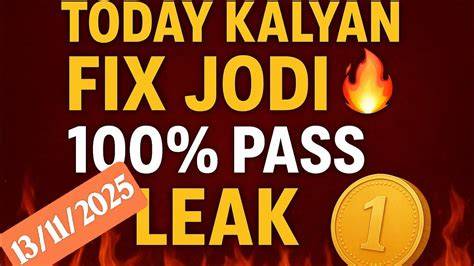 Kalyan Fix Single Jodi Today