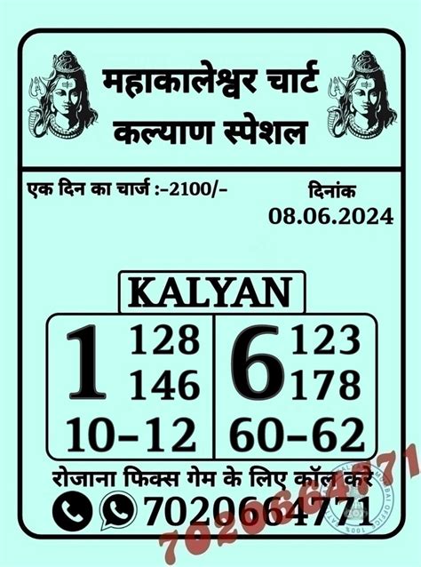 Kalyan Night Chart Guessing
