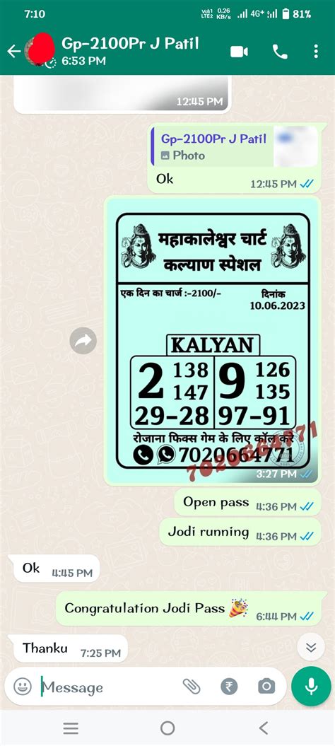 Kalyan Open 143