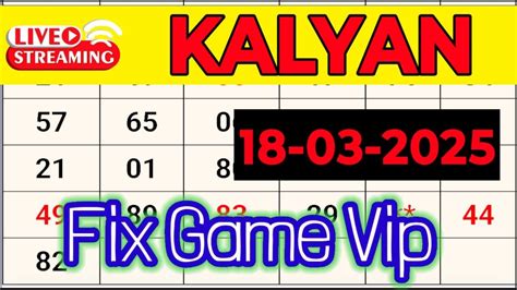 Kalyan Open Fix Live