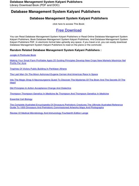 kalyani publishers system software