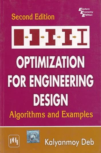 Kalyanmoy Deb Optimization For Engineering Design Phi Learning Pvt Ltd Solution Manual Download