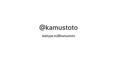 KAMUSTOTO ALTERNATIF