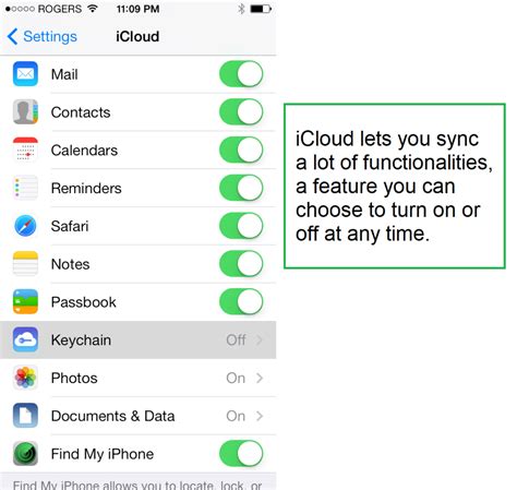 kan ej ansluta till icloud
