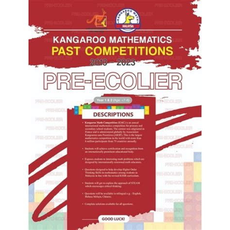 Kangaroo Math Past Papers