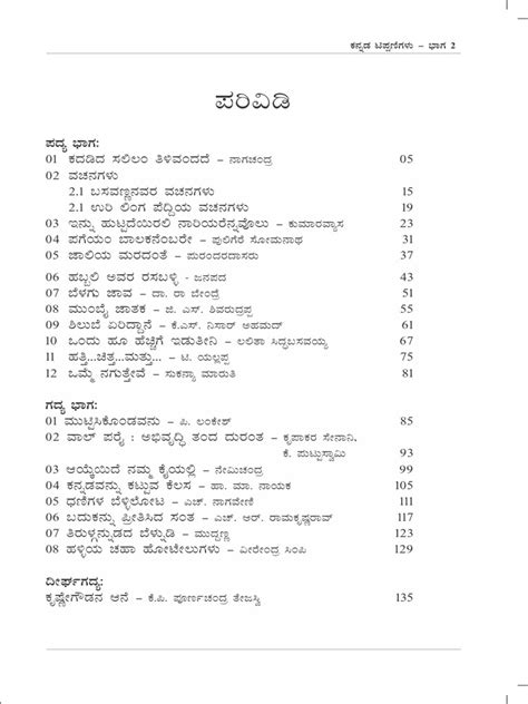Kannada Notes 2nd Puc