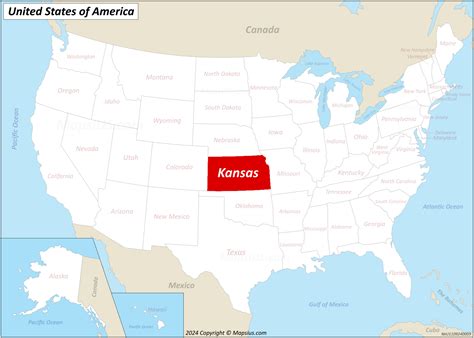 kansas us map