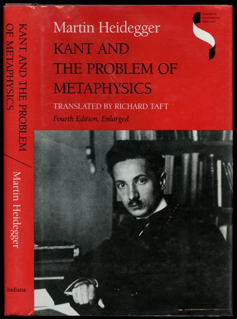 Read Online Kant And The Problem Of Metaphysics Martin Heidegger 