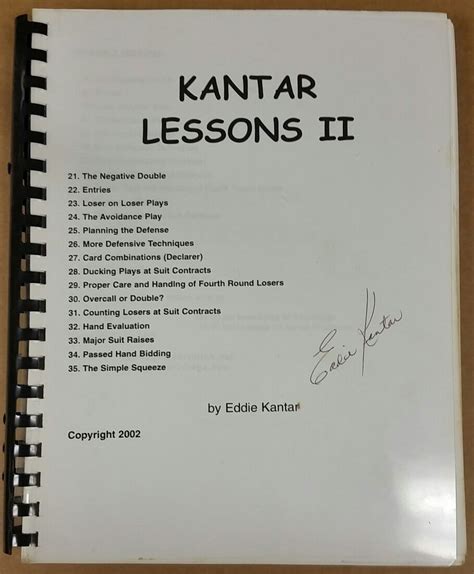 Full Download Kantar Lessons 