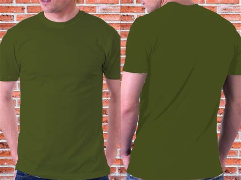Kaos Depan Belakang  247 Free Download Mockup T Shirt Depan Belakang - Kaos Depan Belakang
