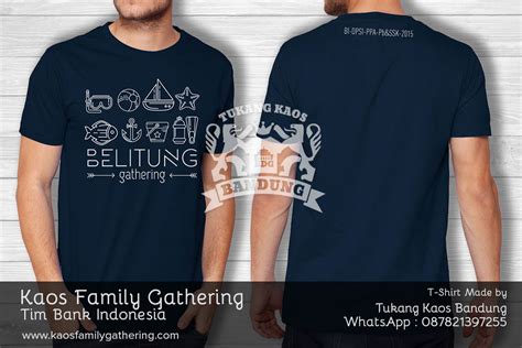 Kaos Gathering  Kaos Gathering Bank Indonesia Kaos Family Gathering - Kaos Gathering