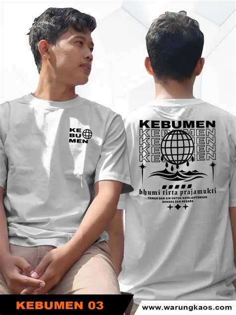 Kaos Kebumen Desain Tanah Dan Air Untuk Kesejahteraan Model Kaos Reuni Terbaru - Model Kaos Reuni Terbaru