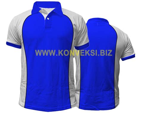 Kaos Kerah Biru Putih Desain Keren Model Baju Kaos Kerah Terbaru - Model Baju Kaos Kerah Terbaru