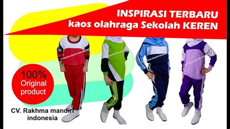 Kaos Olahraga Sd  Baju Seragam Olahraga Anak Sd Bahan Katun Diadora - Kaos Olahraga Sd