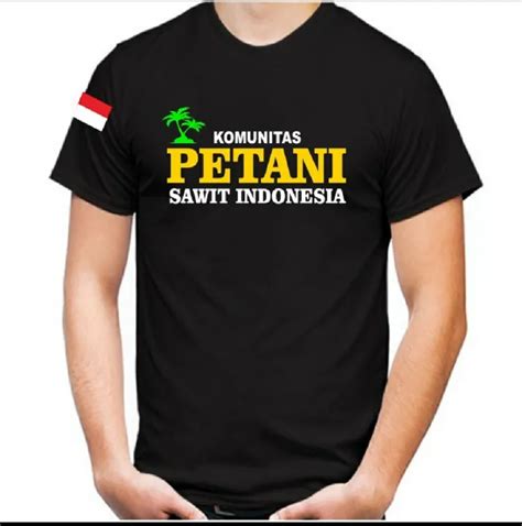 Kaos Petani Sawit Indonesia Lazada Indonesia Kaos Petani Lengan Panjang - Kaos Petani Lengan Panjang