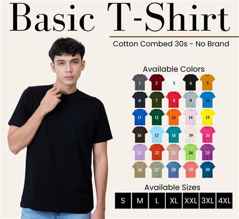 Kaos Polos Cotton Combed 30s 100 Premium Shopee Bahan Baju Cotton Combed 30s - Bahan Baju Cotton Combed 30s
