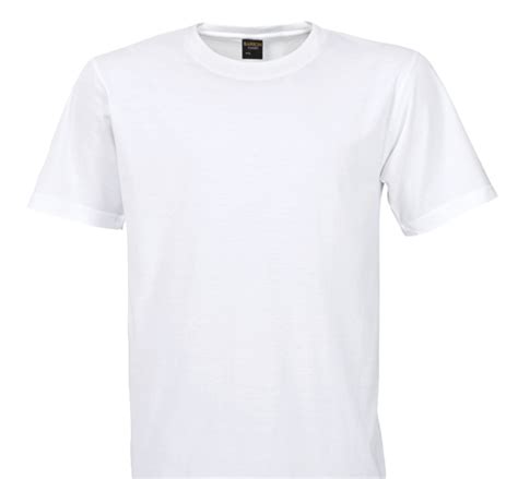 Kaos Polos Png  White Menu0027s Classic T Shirt Front And Back - Kaos Polos Png