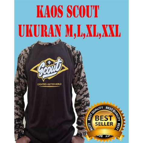 Kaos Pramuka  Jual Baju Kaos Pramuka Scout Tersedia Po Big - Kaos Pramuka